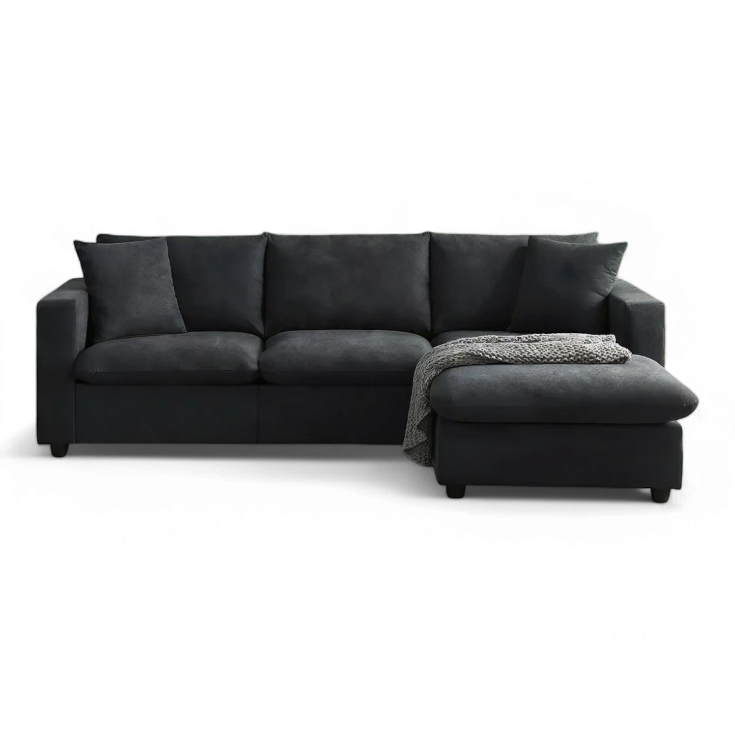 Jacquard 100" Segmented Sofa