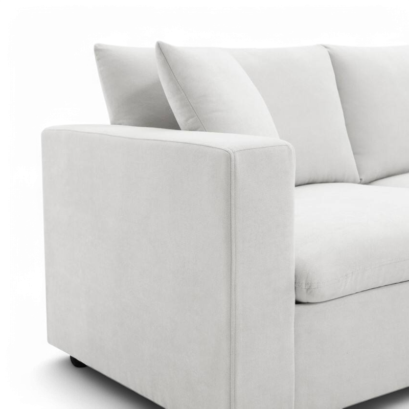 Jacquard 100" Segmented Sofa
