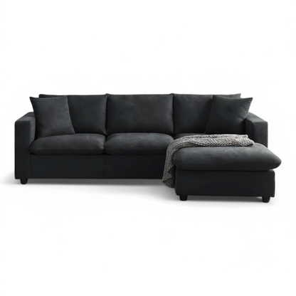 Jacquard 100" Segmented Sofa
