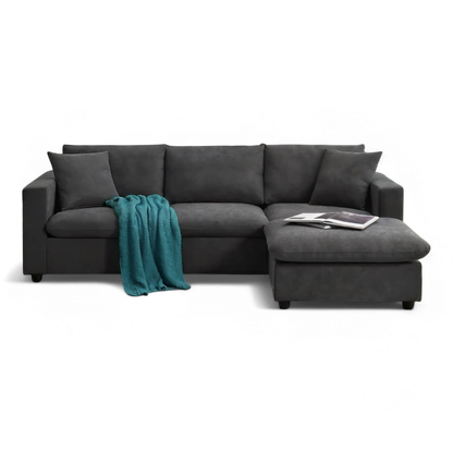 Jacquard 100" Segmented Sofa